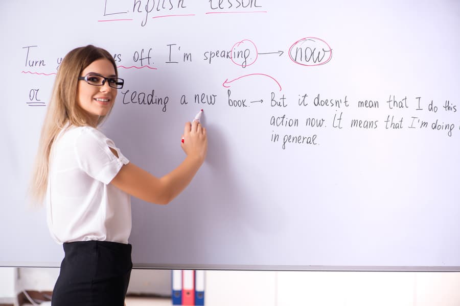 Docentes nativos en inglés